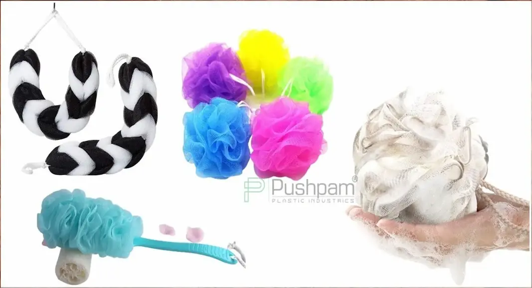 Bath Loofah Net by Pushpam Plastic Industries
