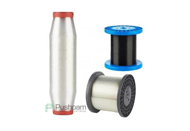 HDPE Monofilament Yarn in flat and round forms